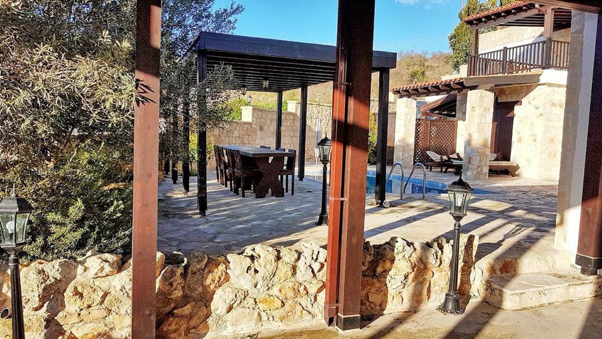 Magnificent Villa In Akamas Peninsula Pafos Exterior foto
