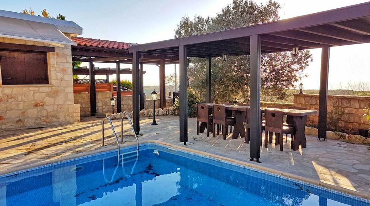 Magnificent Villa In Akamas Peninsula Pafos Exterior foto