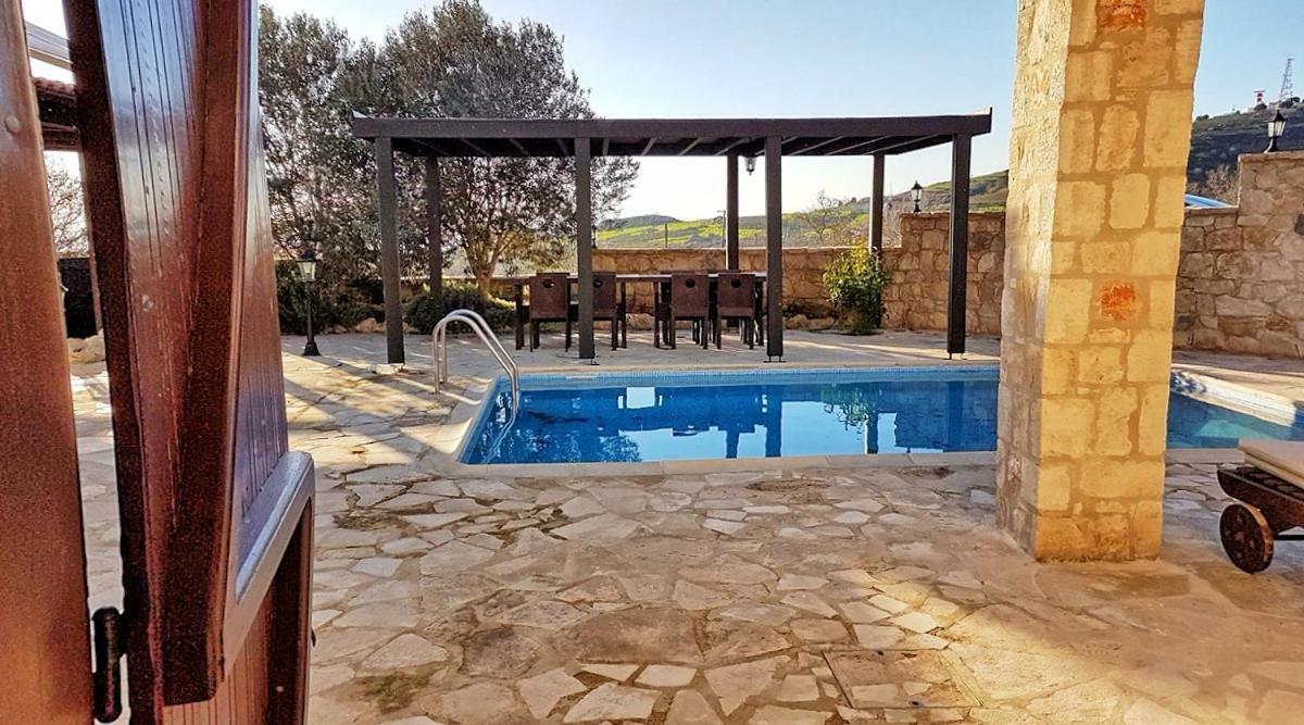 Magnificent Villa In Akamas Peninsula Pafos Exterior foto
