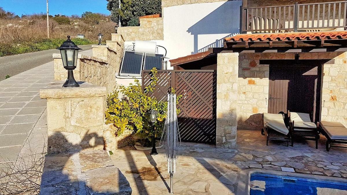 Magnificent Villa In Akamas Peninsula Pafos Exterior foto
